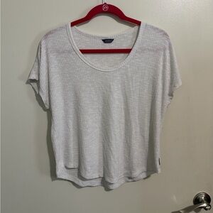 Eddie Bauer Light Gray Short Sleeve Tee